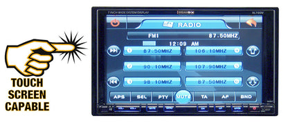 product image number 3 for BrandX Brand X Double Din Indash 7" Dvd Monitor
