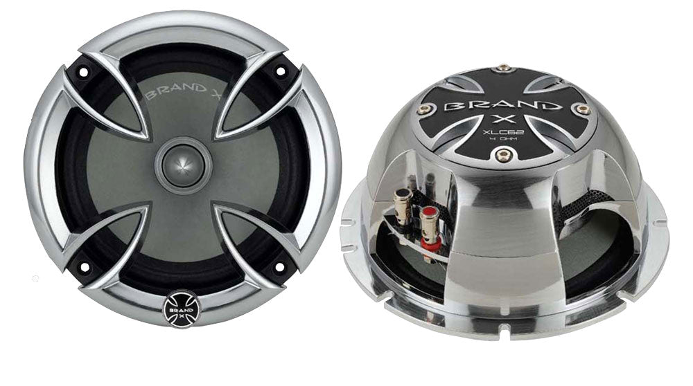 product image number 1 for BrandX 6.5" Component Set Titanium Tweeters