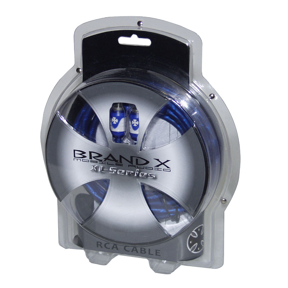 product image number 2 for BrandX 6 Ft Blue Rca Cable