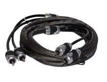 12-Ft Stereo RCA Cable High-Quality Sound Silver