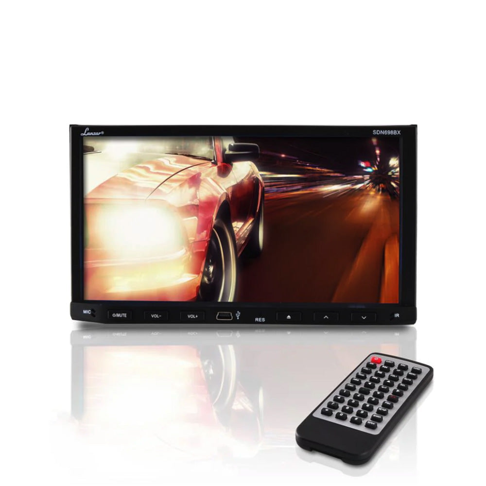 product image number 1 for Lanzar Bluetooth Cd/Dvd Headunit Receiver