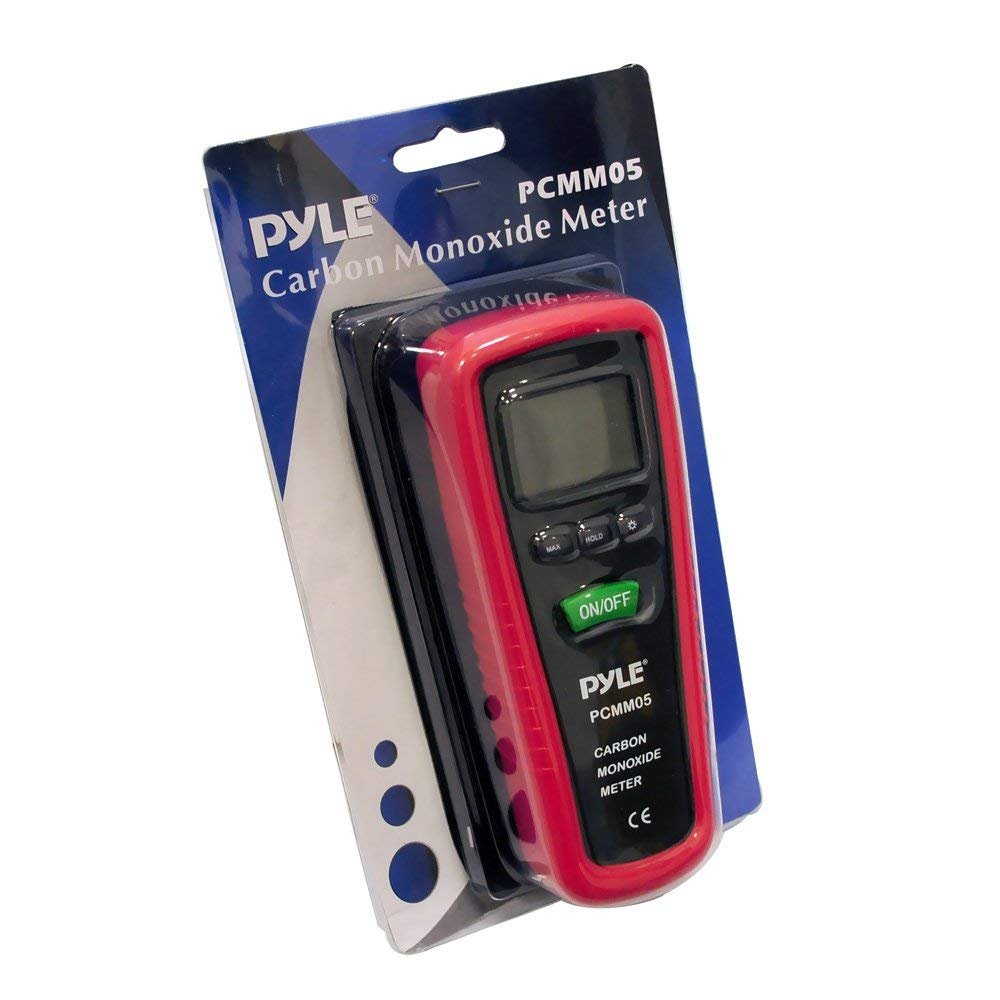 Pyle Smart Indoor Air Quality Monitor - Digital Hygrometer Thermometer Test  Gauge, Air Tester for Home, Pollution Sensor Detector, Carbon Dioxide